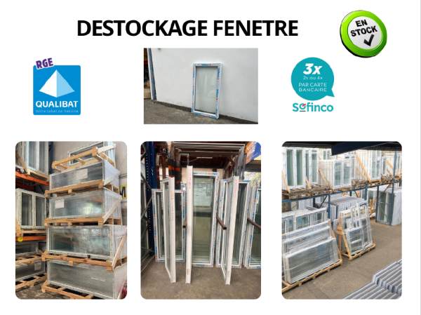 Fenêtre en stock disponible de suite sur aix-les-b