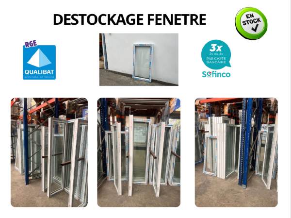 Fenêtre en stock disponible de suite sur albertvil