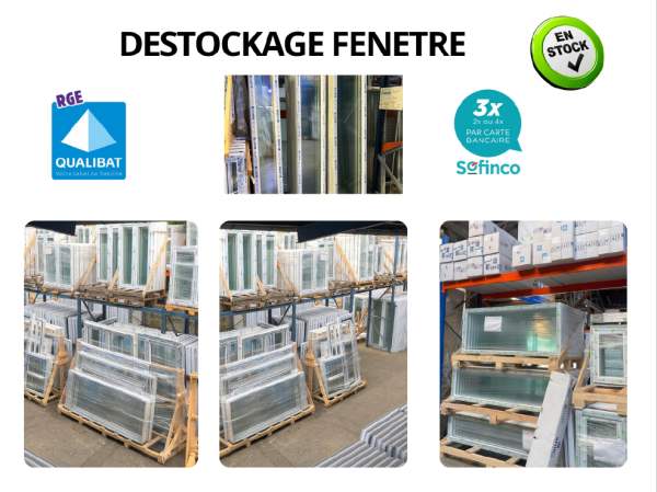 Fenêtre en stock disponible de suite sur alixan