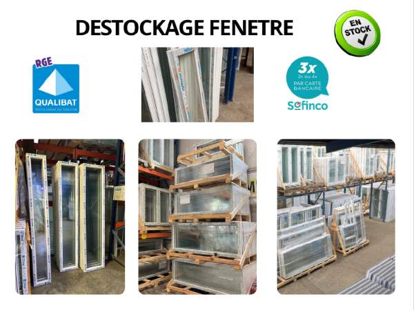 Fenêtre en stock disponible de suite sur annecy