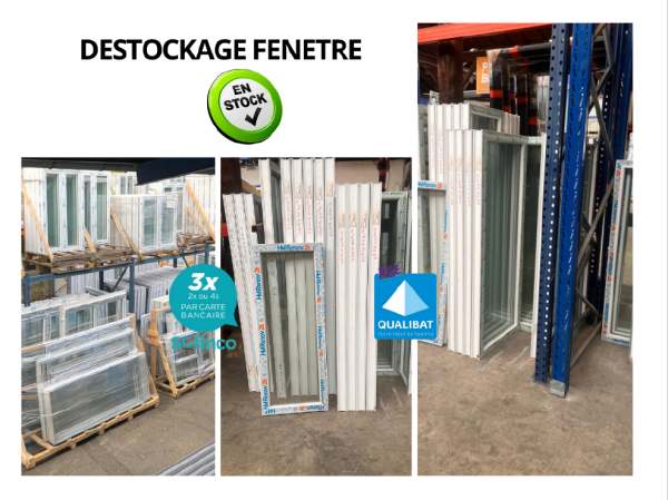 Fenêtre en stock disponible de suite sur argenteui