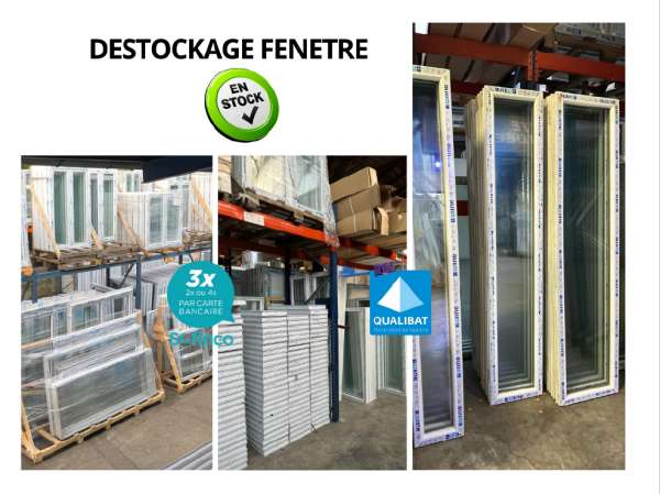 Fenêtre en stock disponible de suite sur athis-mon