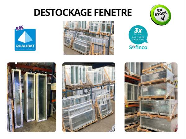 Fenêtre en stock disponible de suite sur aubenas