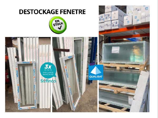 Fenêtre en stock disponible de suite sur aubervill