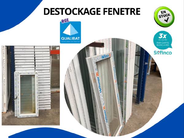 Fenêtre en stock disponible de suite sur brioude