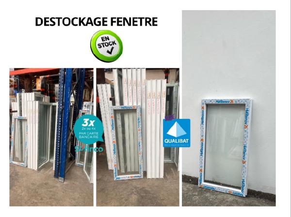 Fenêtre en stock disponible de suite sur cergy