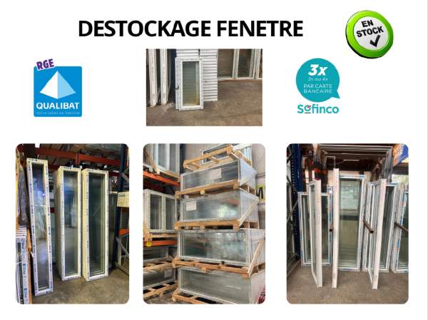 Fenêtre en stock disponible de suite sur chambéry