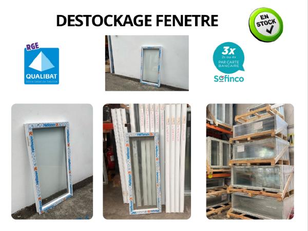 Vente Fenêtre en stock disponible de suite sur chevigny-