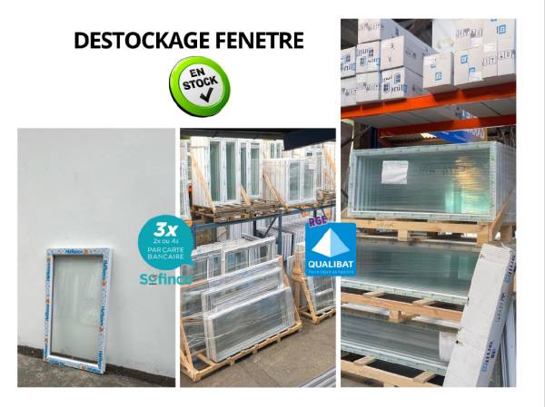 Fenêtre en stock disponible de suite sur colombes