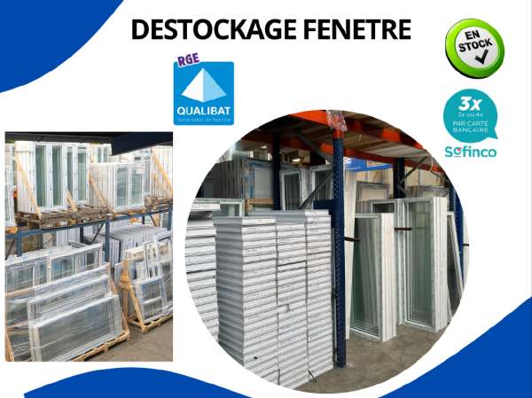 Fenêtre en stock disponible de suite sur dole