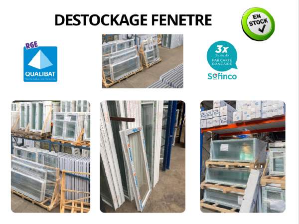 Fenêtre en stock disponible de suite sur Échirolle