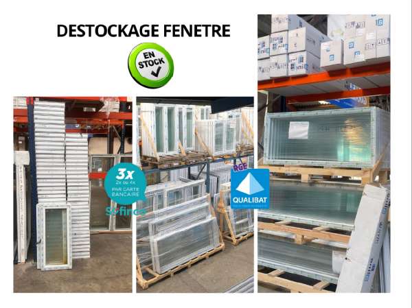 Fenêtre en stock disponible de suite sur franconvi