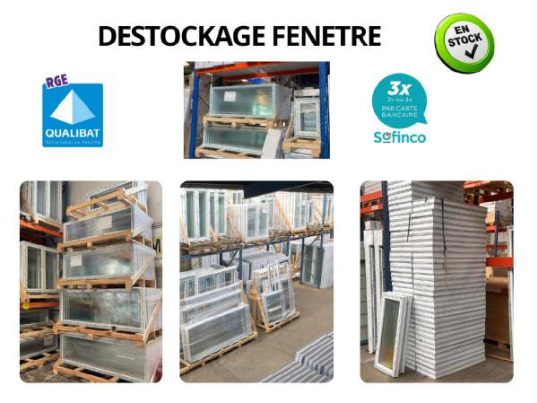 Fenêtre en stock disponible de suite sur grenoble