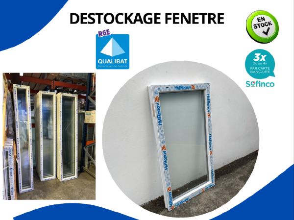 Fenêtre en stock disponible de suite sur hauts de