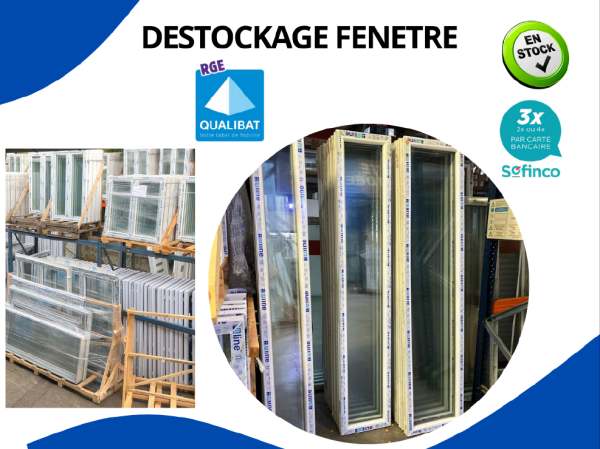 Fenêtre en stock disponible de suite sur issoire