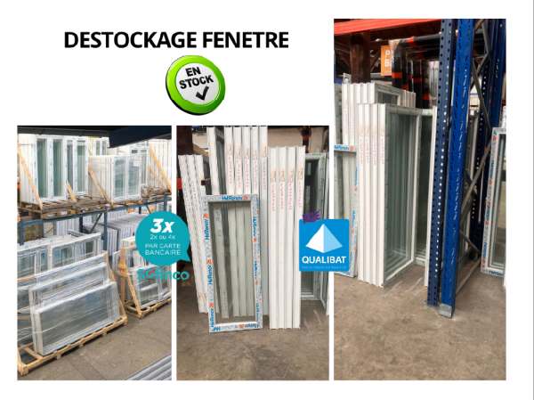 Fenêtre en stock disponible de suite sur ivry-sur-