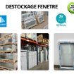 Fenêtre en stock disponible de suite sur la motte-