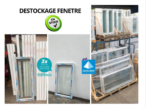 Fenêtre en stock disponible de suite sur le passag