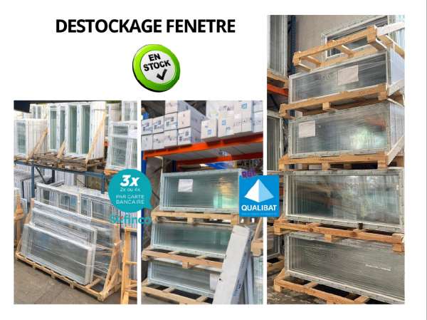 Fenêtre en stock disponible de suite sur mantes-la