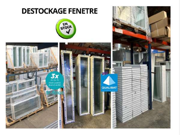 Fenêtre en stock disponible de suite sur massy