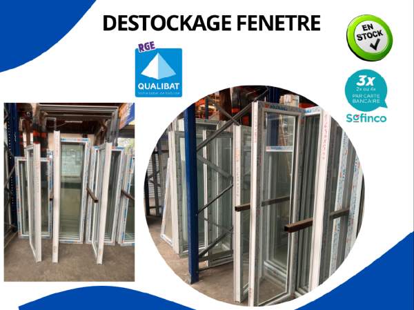 Fenêtre en stock disponible de suite sur mehun-sur