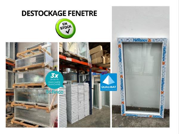 Fenêtre en stock disponible de suite sur melun