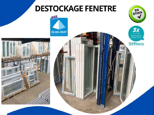 Vente Fenêtre en stock disponible de suite sur monistrol