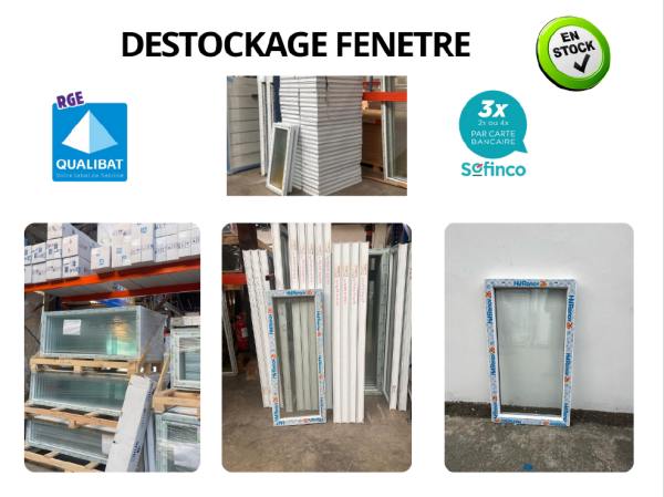 Fenêtre en stock disponible de suite sur montbriso