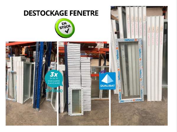 Fenêtre en stock disponible de suite sur pamiers