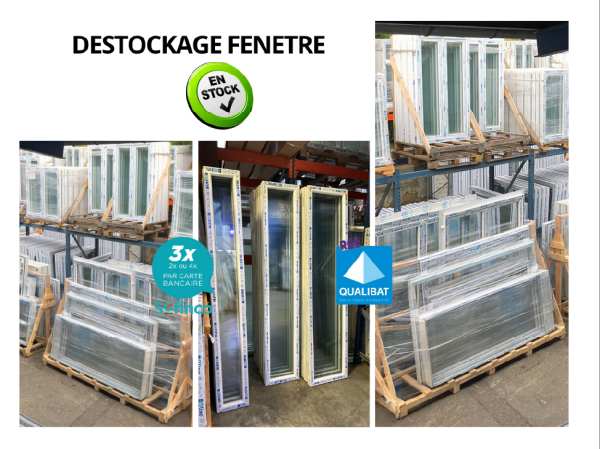 Fenêtre en stock disponible de suite sur paris 15e