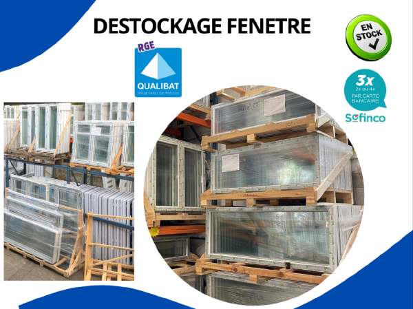 Fenêtre en stock disponible de suite sur riom