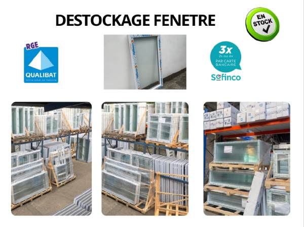 Fenêtre en stock disponible de suite sur roanne