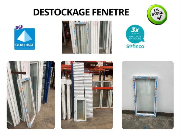 Fenêtre en stock disponible de suite sur saint-Éti