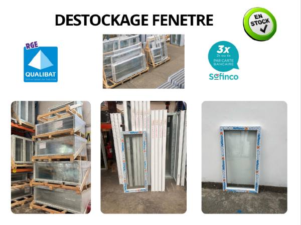 Fenêtre en stock disponible de suite sur saint-gen