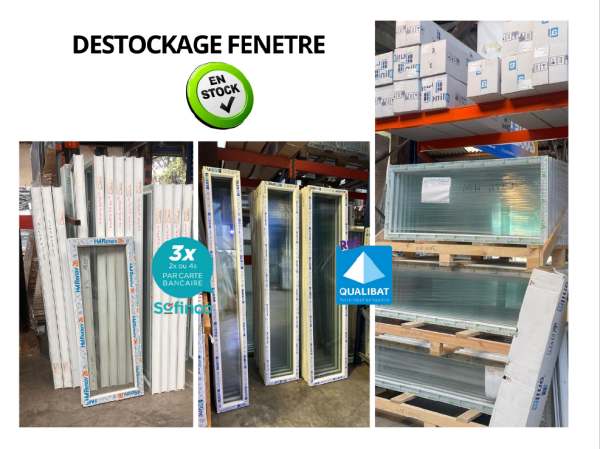 Fenêtre en stock disponible de suite sur saint-pan