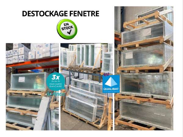 Fenêtre en stock disponible de suite sur sartrouvi