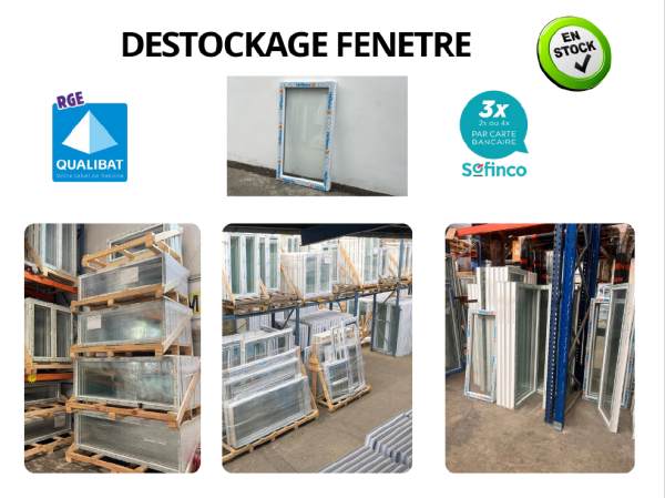 Fenêtre en stock disponible de suite sur talant