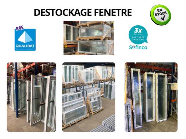 Fenêtre en stock disponible de suite sur valserhôn