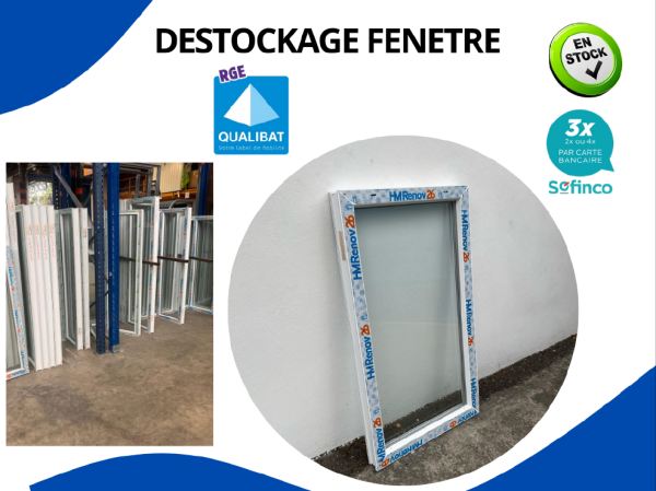 Vente Fenêtre en stock disponible de suite sur vichy