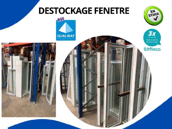 Fenêtre en stock disponible de suite sur vierzon