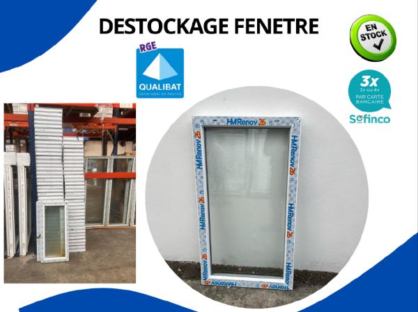 Fenêtre en stock disponible de suite sur yzeure