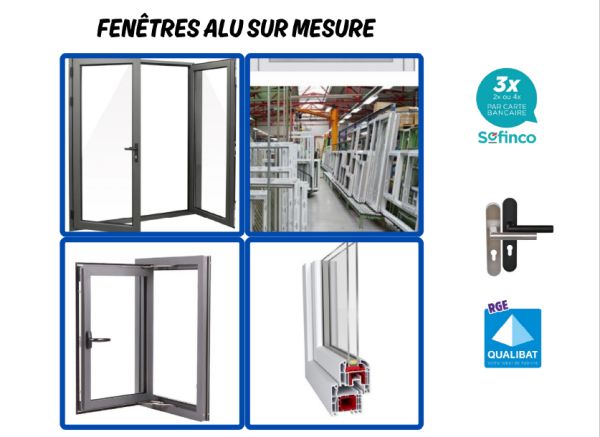 Fenêtre sur mesure à prix d'usine sur agen