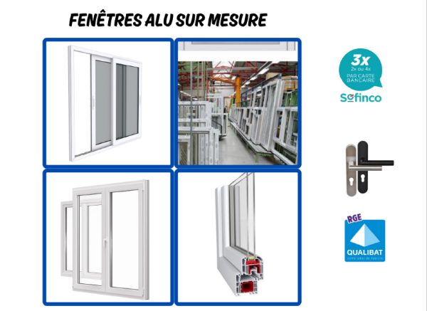 Fenêtre sur mesure à prix d'usine sur caussade