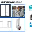 Fenêtre sur mesure à prix d'usine sur fleurance