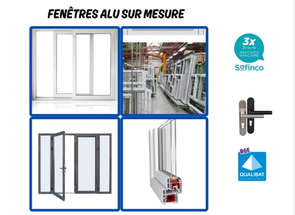 Fenêtre sur mesure à prix d'usine sur paris 13e