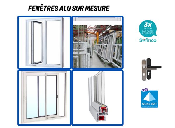 Fenêtre sur mesure disponible sur cergy