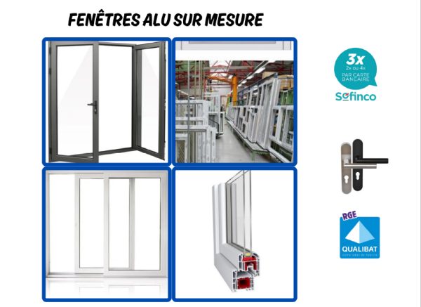 Annonce Fenêtre sur mesure en alu  sur chamalières