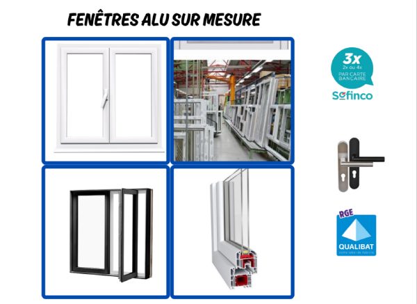 Fenêtre sur mesure en alu  sur cournon-d'auvergne