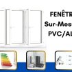 Fenêtre sur mesure en pvc sur auch