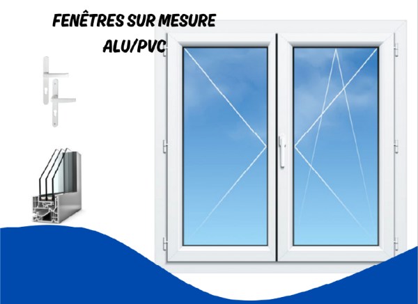 Fenêtre sur mesure en pvc sur blagnac